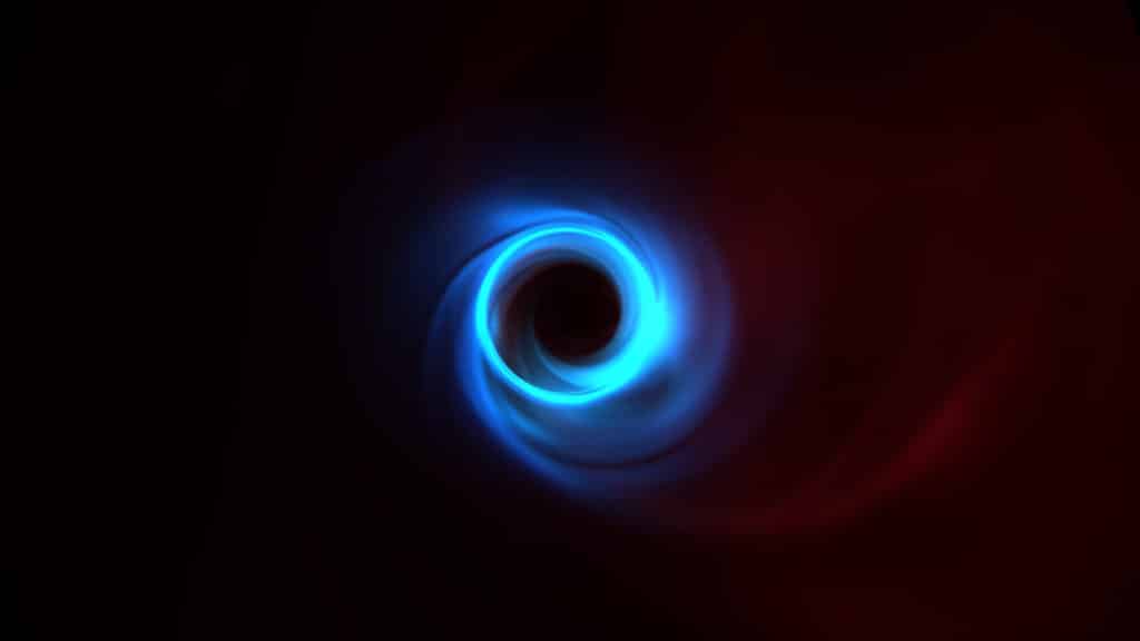 Simulation of M87 black hole