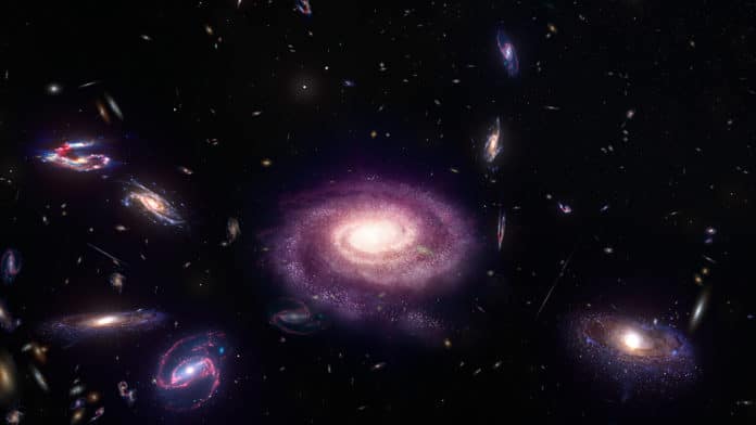 impression of galaxy