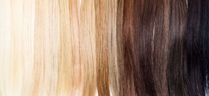 Synthetic melanin can create colors ranging from blond to black