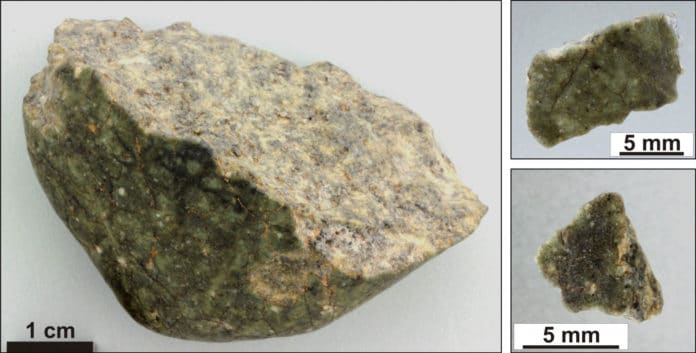 Scientists discovered high-pressure mineral in lunar meteorite