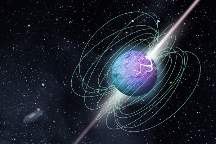 a magnetar in outburst