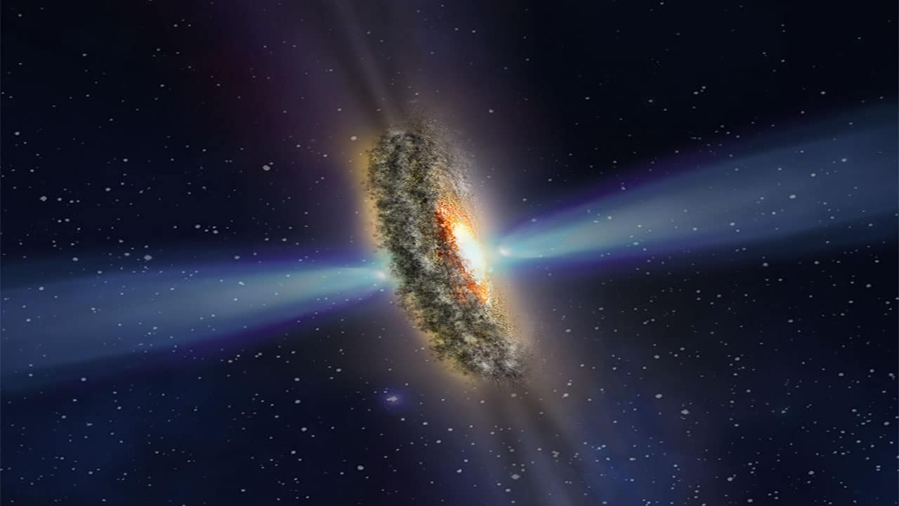 Hubble captured shadow play of disk around a black hole - Tech Explorist