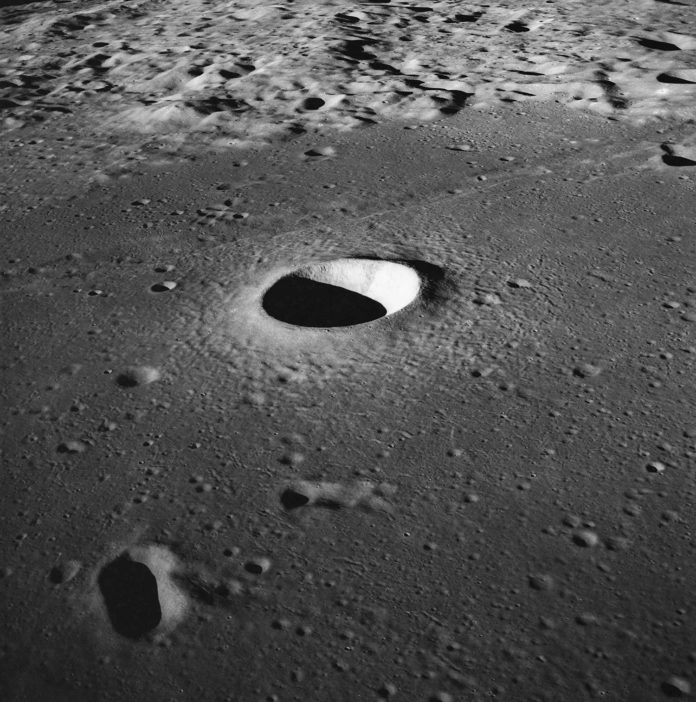 There are more than 100,000 craters on the moon