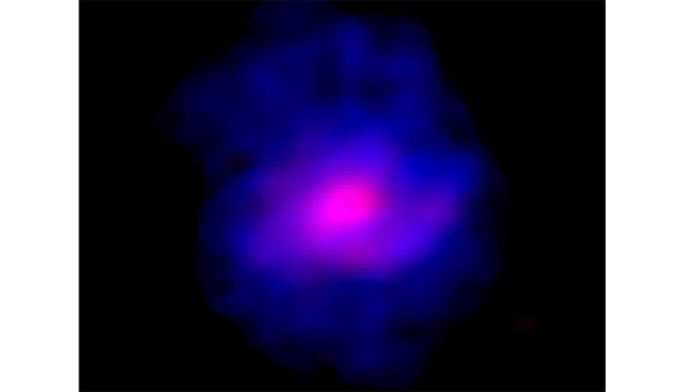 Portrait of a young galaxy challenged our understanding of galaxy formation
