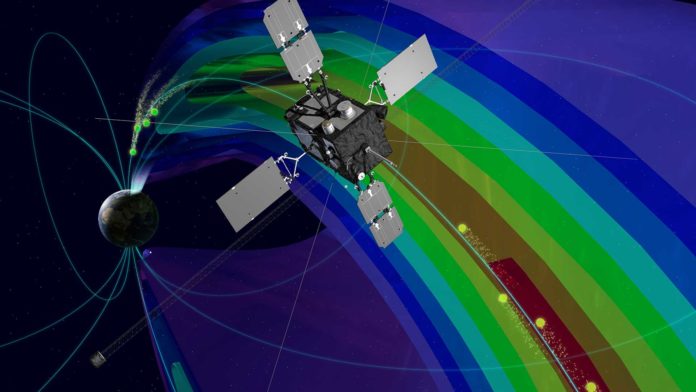 The Arase satellite captured data about electrons accelerated from very high altitudes