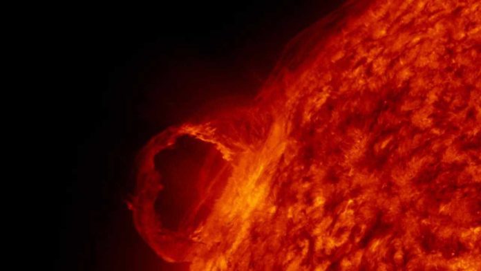 Scientists located the source of hazardous high-energy particles in the sun
