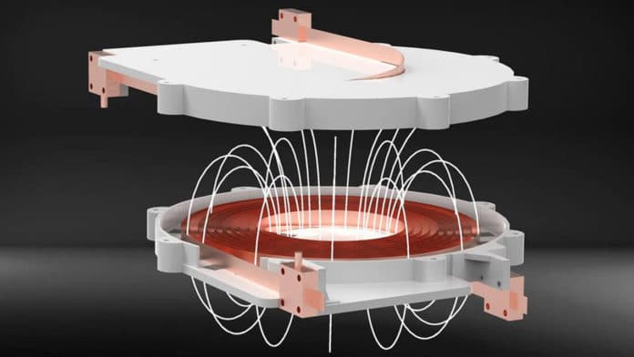A team led by the physicists Christoph Utschick and Prof. Dr. Rudolf Gross from the Technical University of Munich (TUM) has developed a coil made of superconducting wires that can contactlessly transmit power of more than five kilowatts without major losses