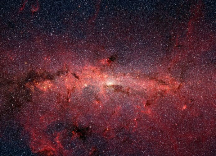 The heart of the milky way