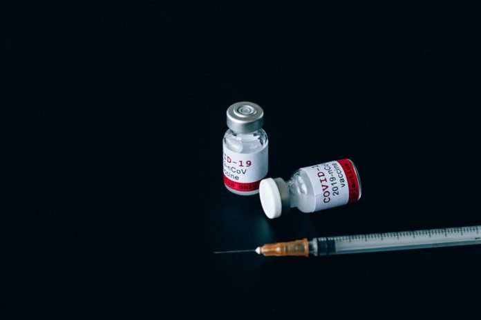 Image showing two bottles of vaccine