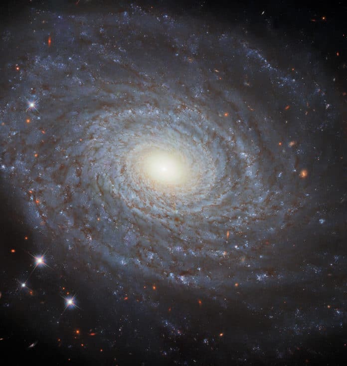 Hubble captured an unbarred spiral galaxy in fantastic detail