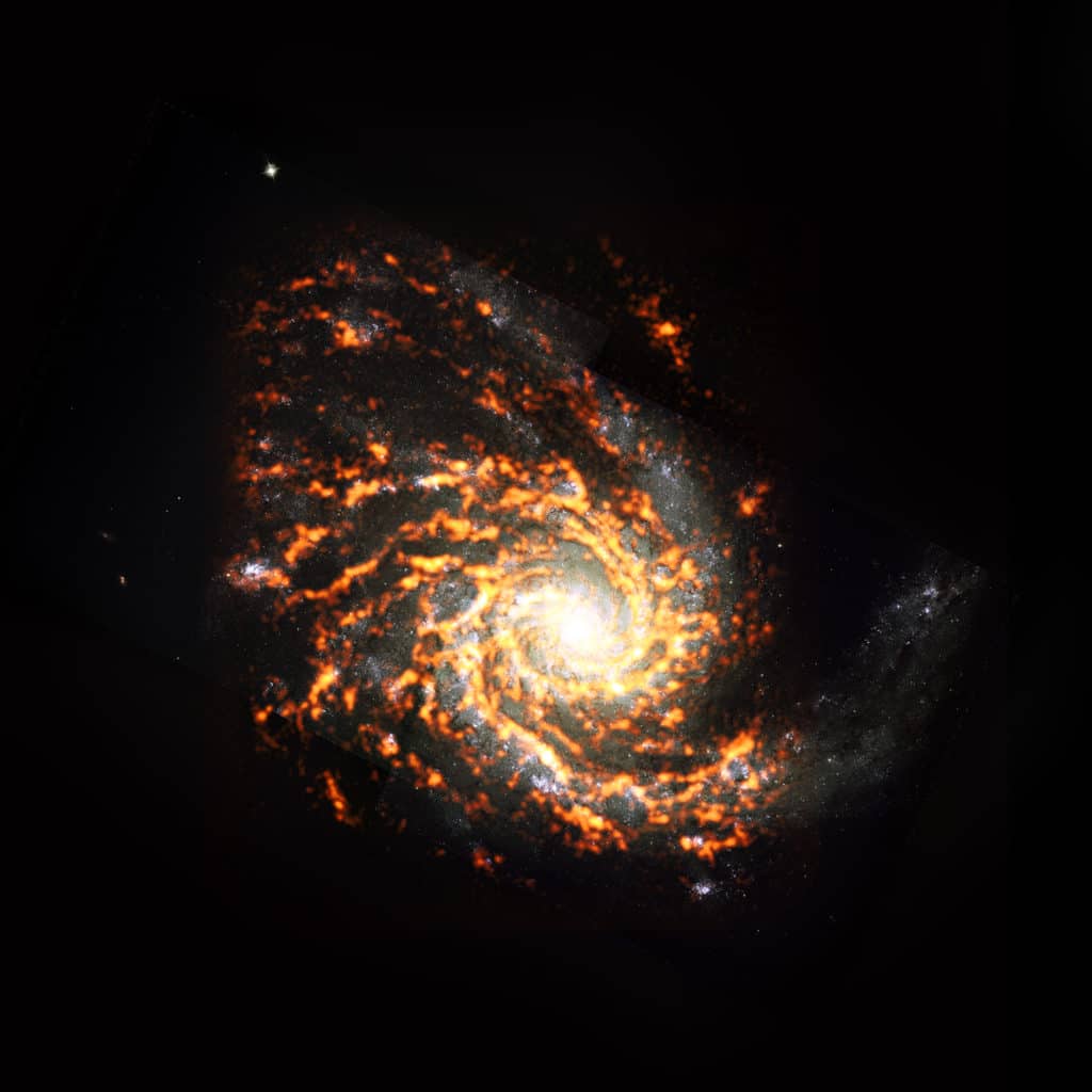 NGC4254 is an example of a galaxy featuring M type morphology