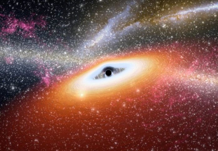 black hole at the center of the galaxy