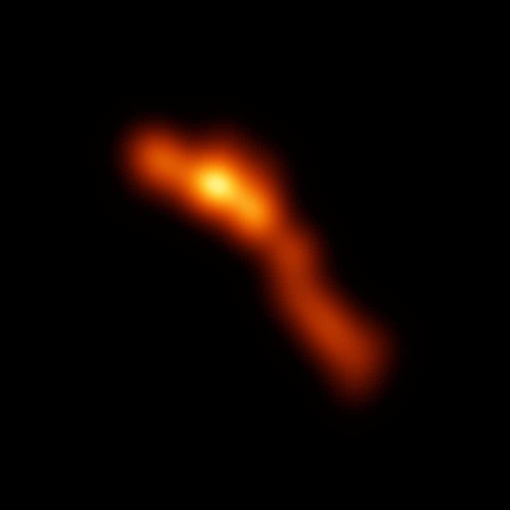 VLA image of the jet from protostar Cep A HW2