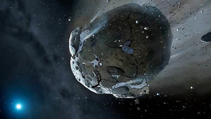 Two huge red objects discovered in the Asteroid belt