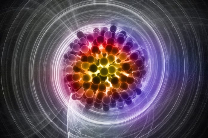 Image resembles a quark–gluon plasma