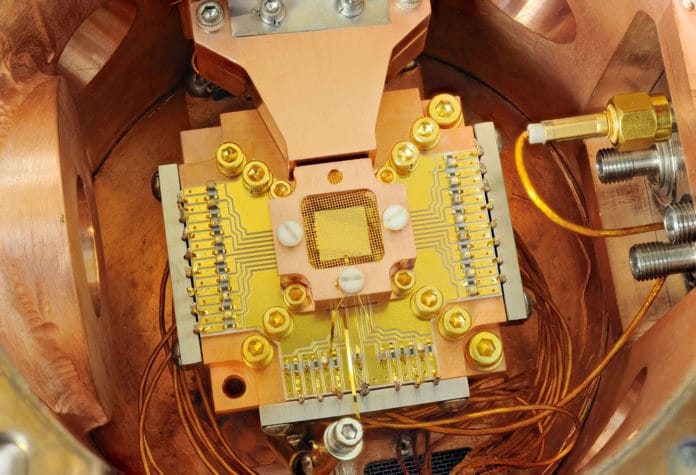 Chip ion trap for quantum computing at NIST