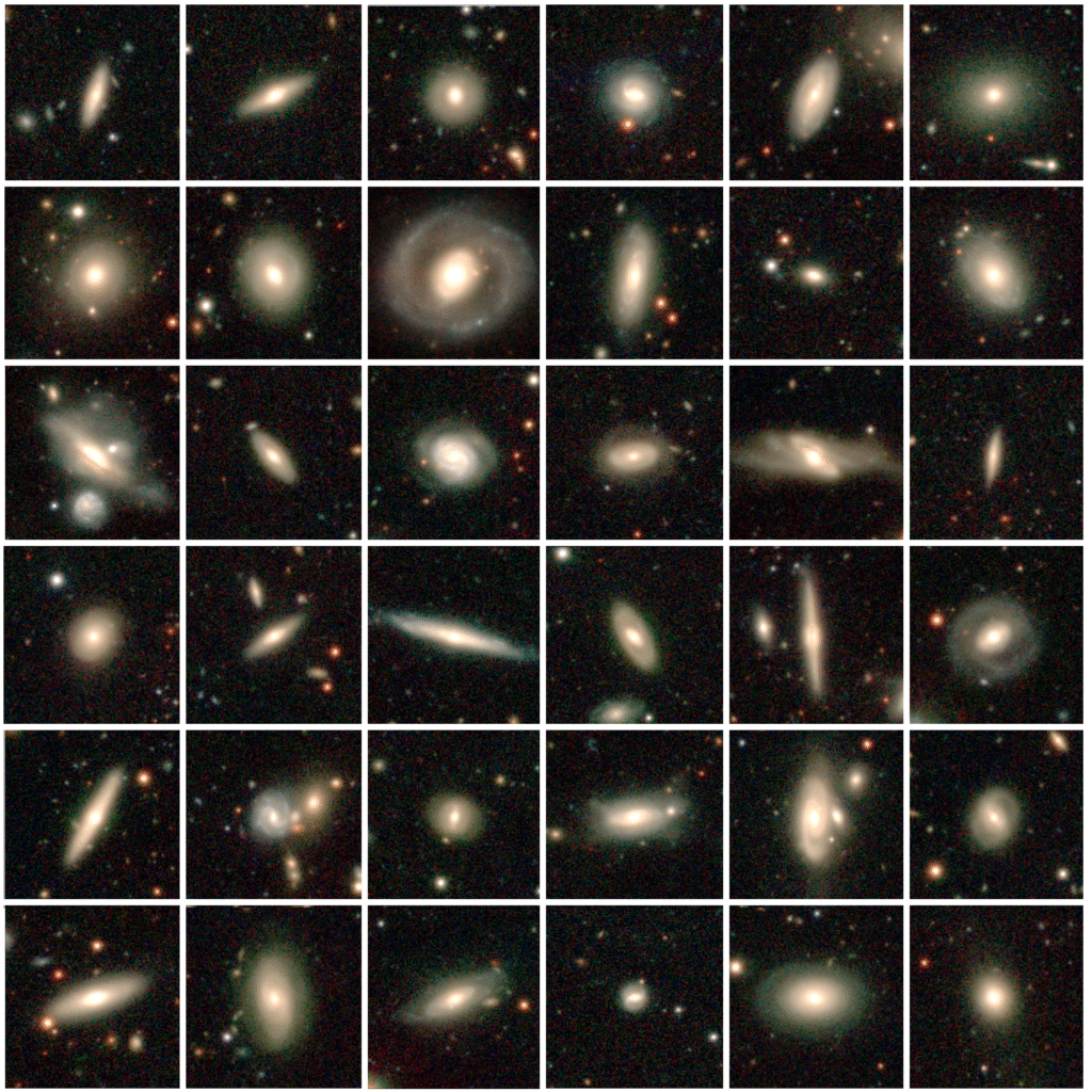 mosaic of some of the galaxies