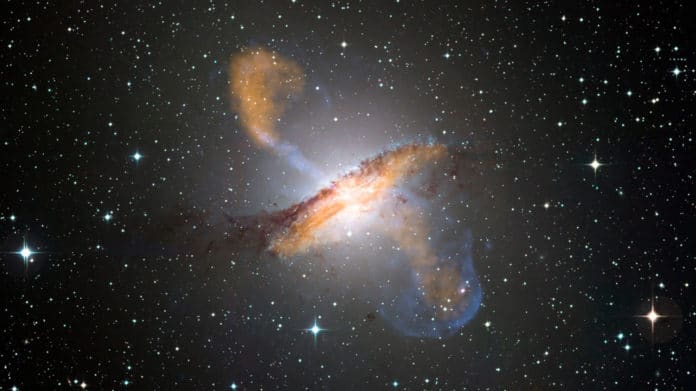 Centaurus A is an elliptical galaxy