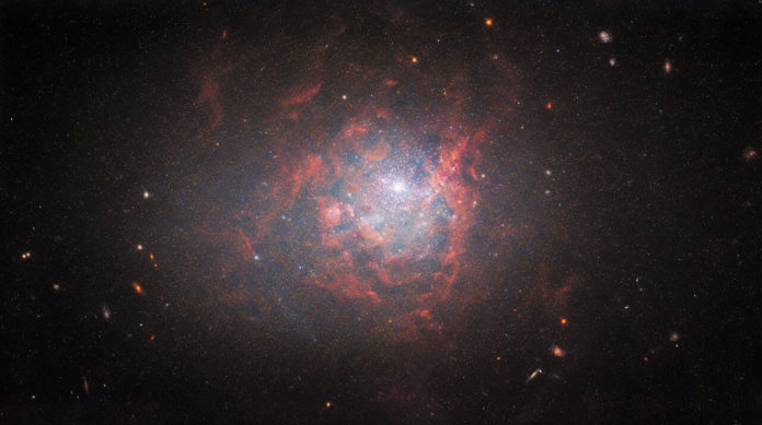Image showing galactic oddball