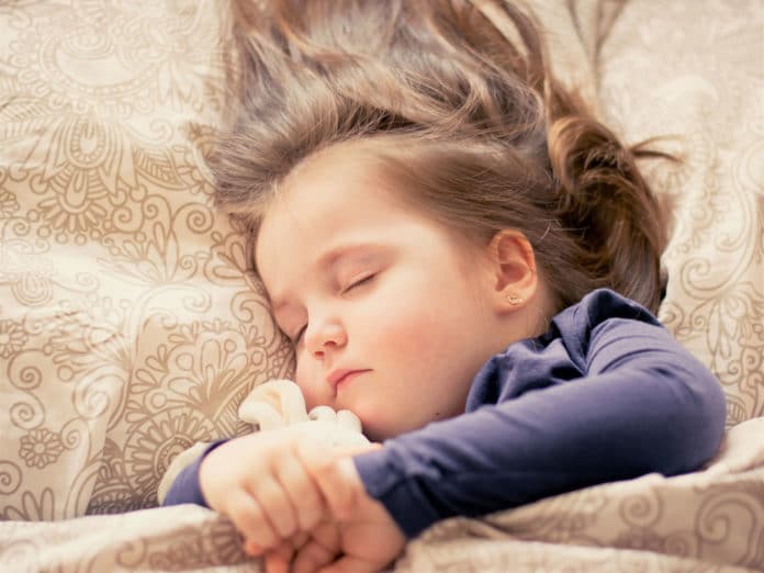 Image showing girl sleeping