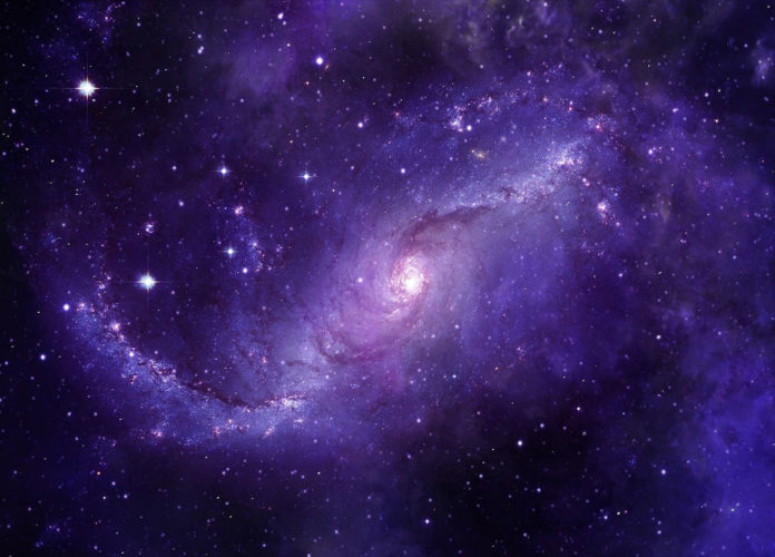 Image showing Milky Way Illustration