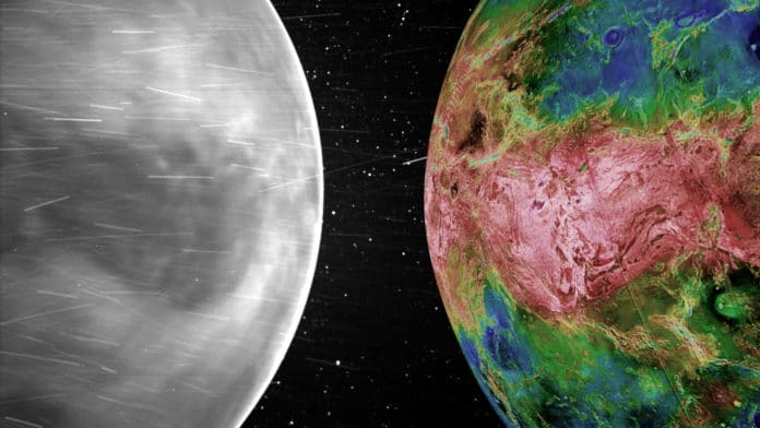 Venus surface images
