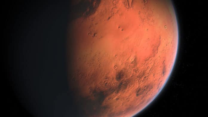 Image showing red planet