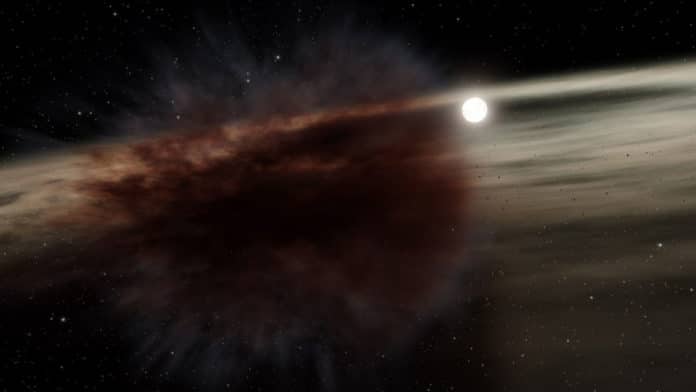 two large asteroid-sized bodies