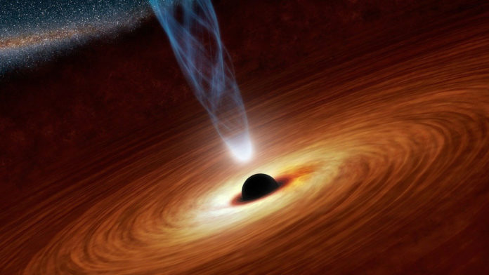 Image showing black hole