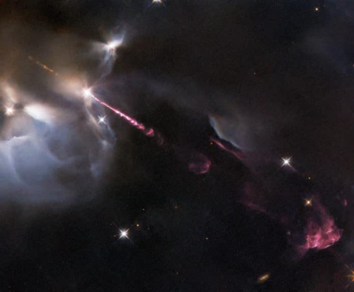 Image showing outburst from HH34