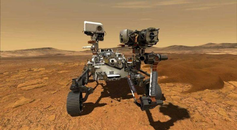 Image showing Mars Perseverance rover