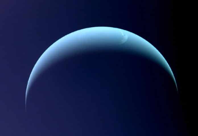 Voyager 2 view of Neptune