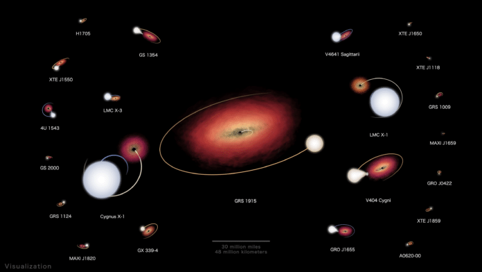 Best-known black hole systems