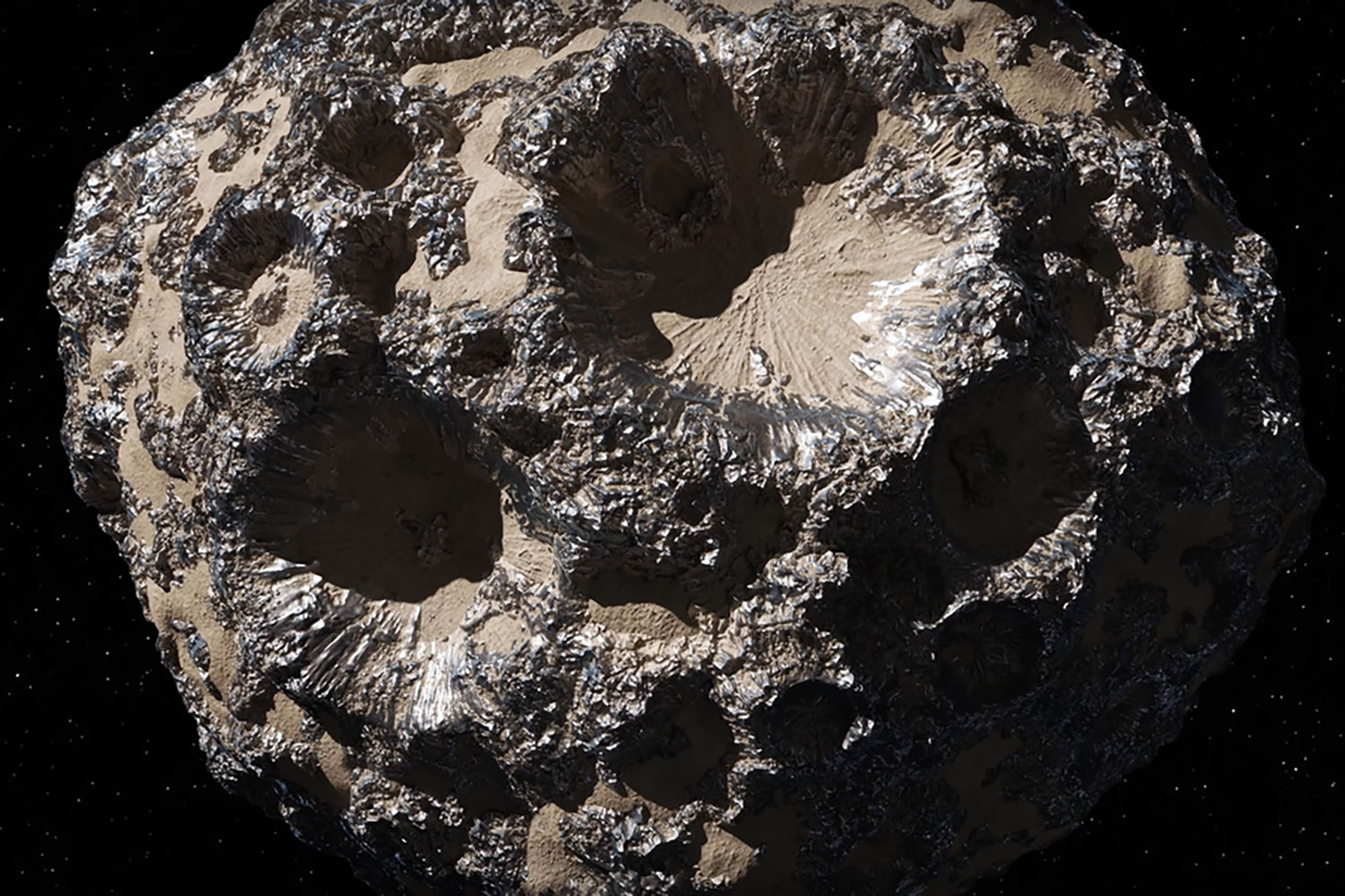 Los mapas más detallados de las propiedades de la superficie del asteroide Psyche hasta la fecha