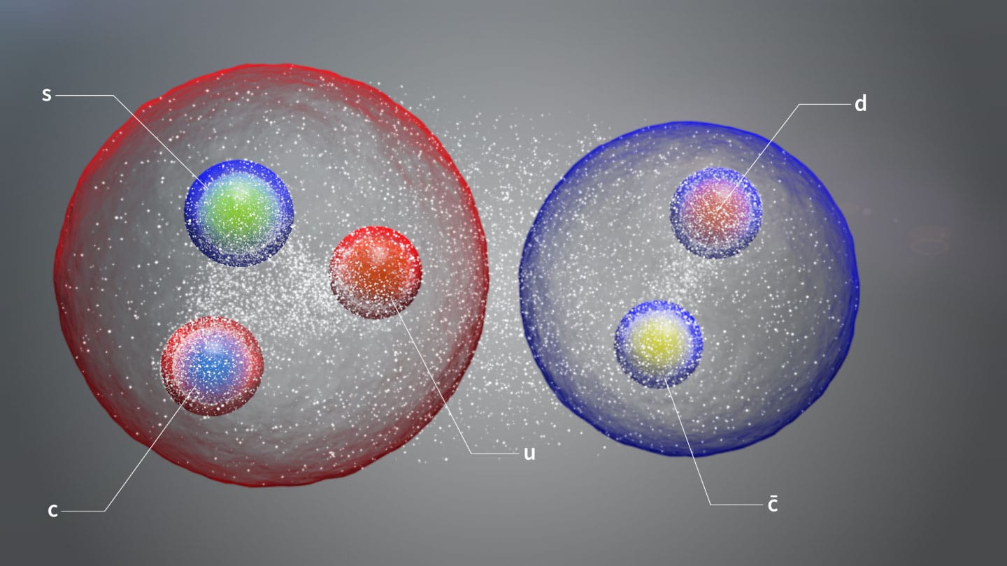 LHCb ha scoperto tre nuove particelle aliene