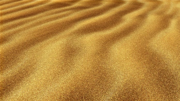 Image showing sand granules