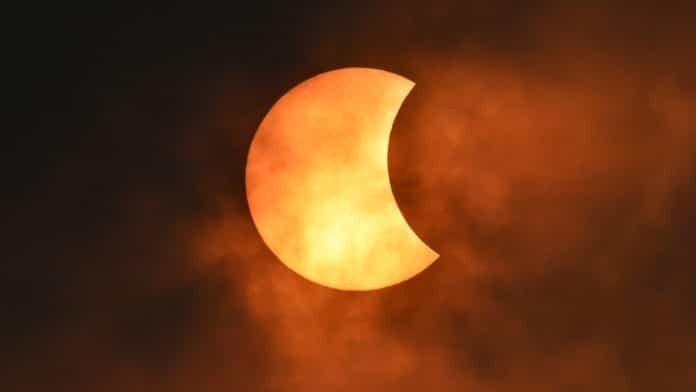 Image showing solar eclipse