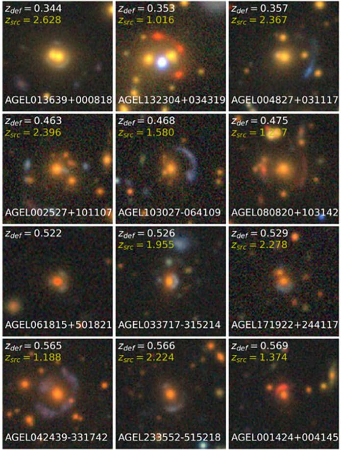 gravitational lenses from the AGEL survey