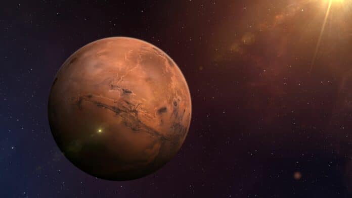 Image showing Mars planet