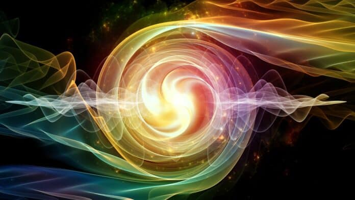 Image illustrating spin waves