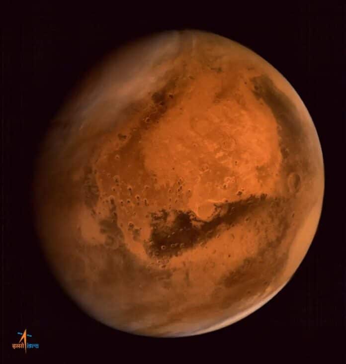 Mars captured by MOM