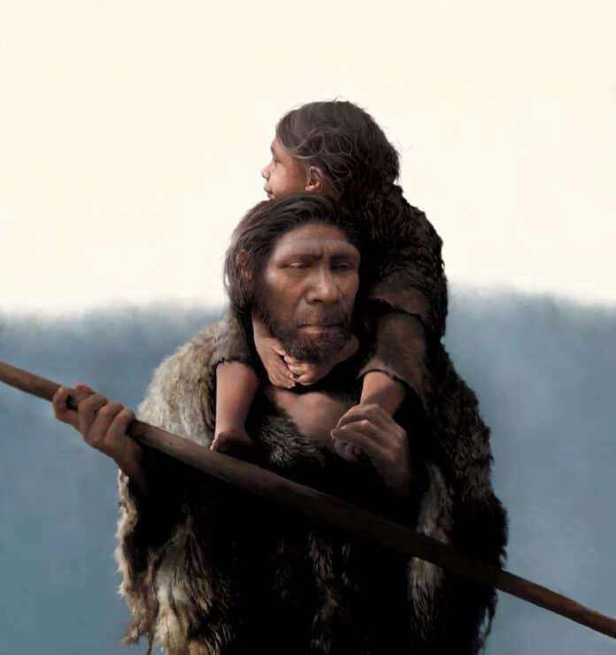 Neandertal father