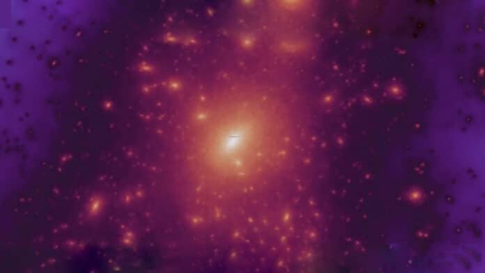 Image showing galaxies