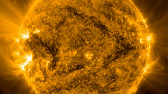 Halo-like solar corona