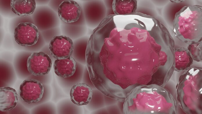 Image illustrating cancer cells