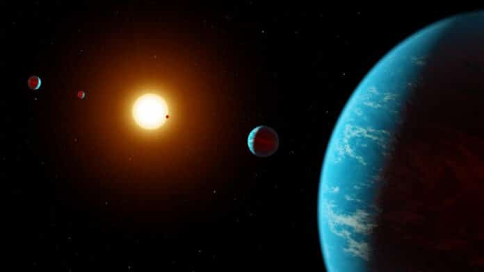 five exoplanet system