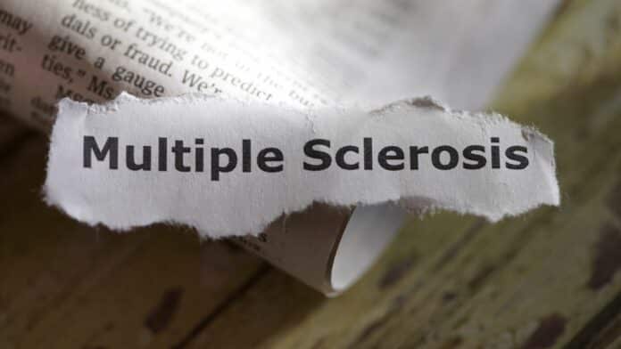 close up shot of multiple sclerosis