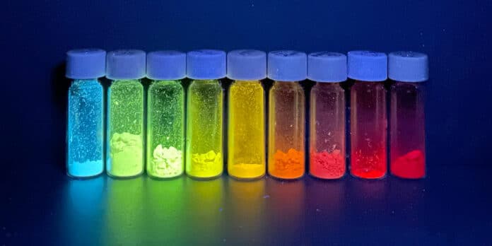 Polymer fluorescent inks can now also be produced in red