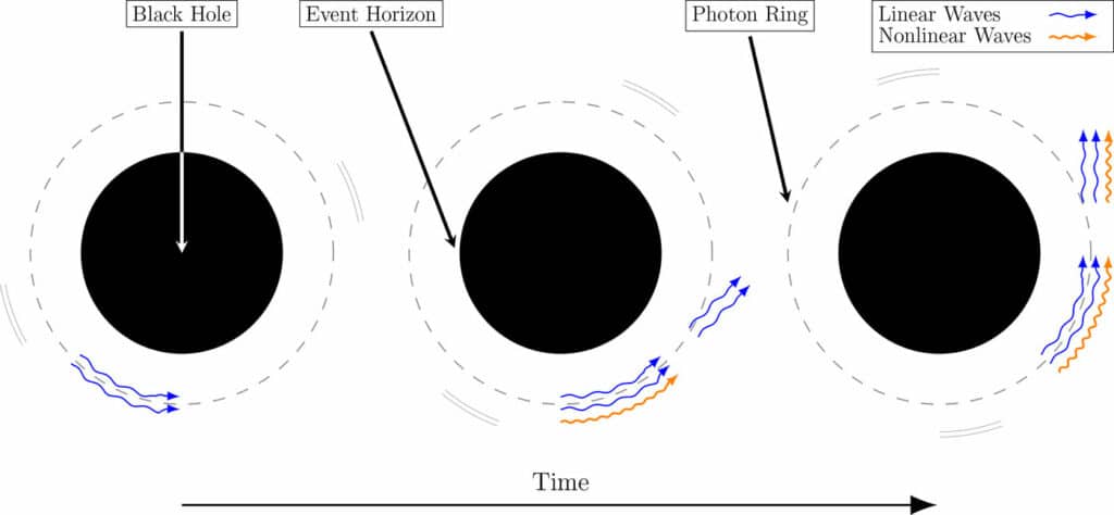 ringdown phase of a black hole