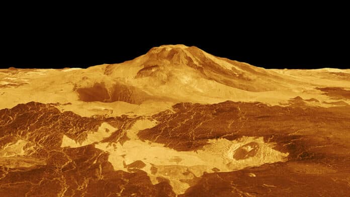 3D model of Venus’ surface